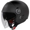 Casco Moto Mini-Jet Doppel Visier Visier Nolan N21 Classic Black Matt 010