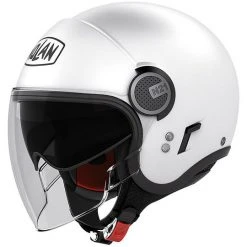 Casco Moto Mini-Jet Doppel Visier Visier Nolan N21 Klassik 005 Black Metal