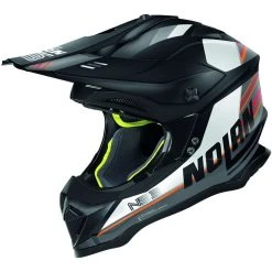 Cross Enduro Motorradhelm Nolan N53 KICKBACK 082 Matt Schwarz