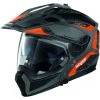 Crossover Motorradhelm Nolan N70.2 X TORPEDO N-Com 044 Orange Lavagrau Matt