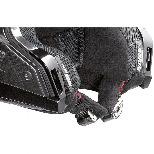 CrossOver On-Off Motorradhelm Nolan N70.2x DECURIO N-Com 033 Weiß Blau Meta – Bild 2