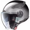 Demi Jet Motorrad-Sturzhelm Nolan N33 Alter Classic Chrome 006 Zerkratzt
