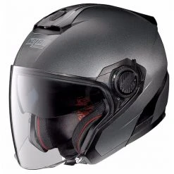 Doppel Visier Motorrad Helm Jet Nolan N-COM 009 N40.5 Spezielle Graphite