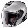 Doppel Visier Motorrad Helm Jet Nolan N-com N40.5 Sonder 011 Silber