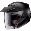 Doppel Visier Motorrad Helm Jet Nolan N40.5 Klassische N-com 010 Matt Black