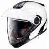 Helm Moto Modular Nolan Crossover N40.5 GT Klassische N-COM Gloss White