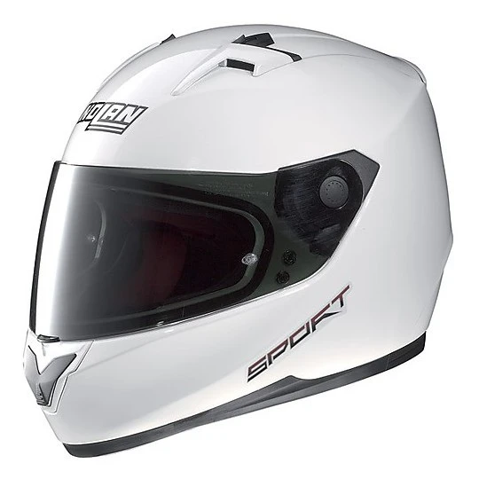 Integral Motorrad-Sturzhelm Nolan N64 Sport Glossy White