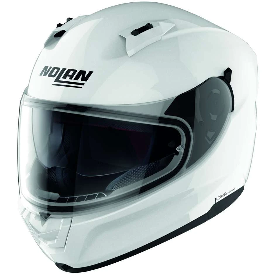 Integral Motorradhelm Nolan N60.6 CLASSIC 005 Weiß Glänzend