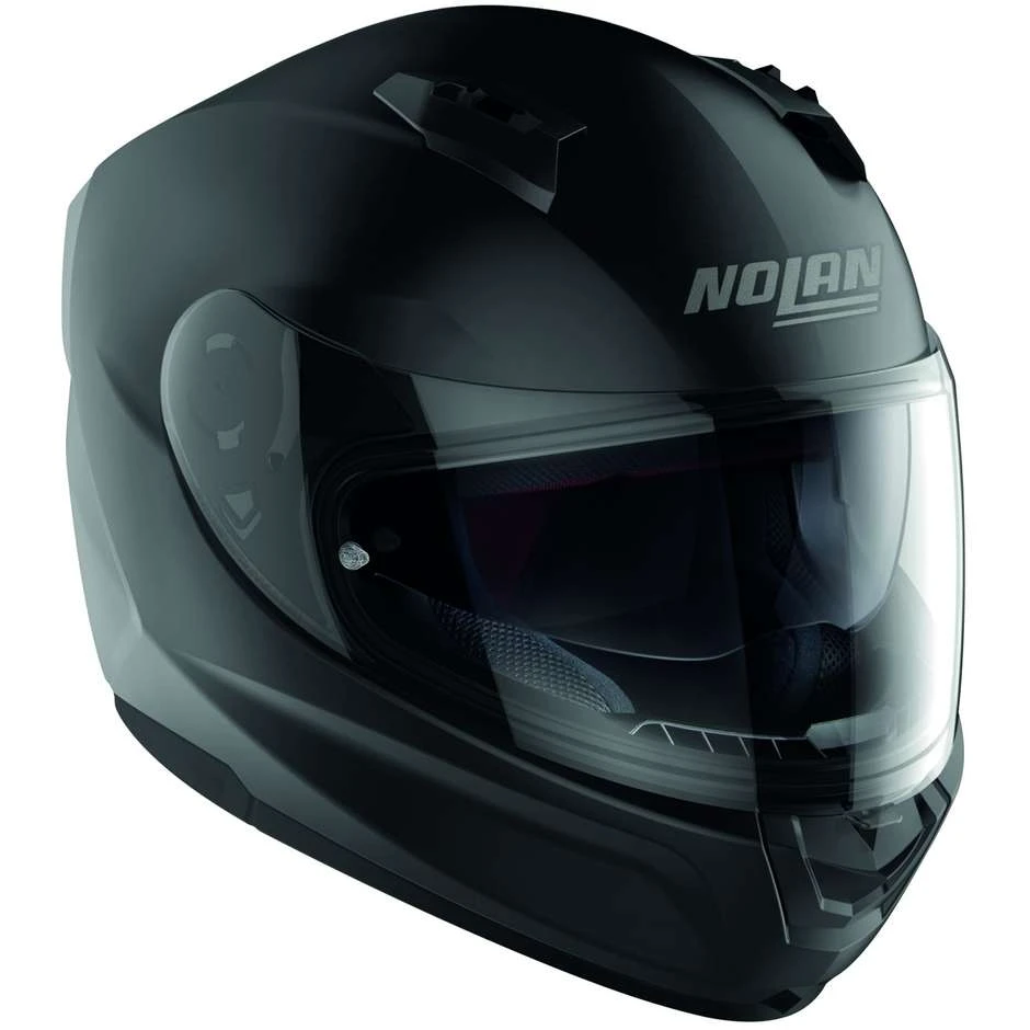 Integral Motorradhelm Nolan N60.6 CLASSIC 010 Matt Schwarz – Bild 4