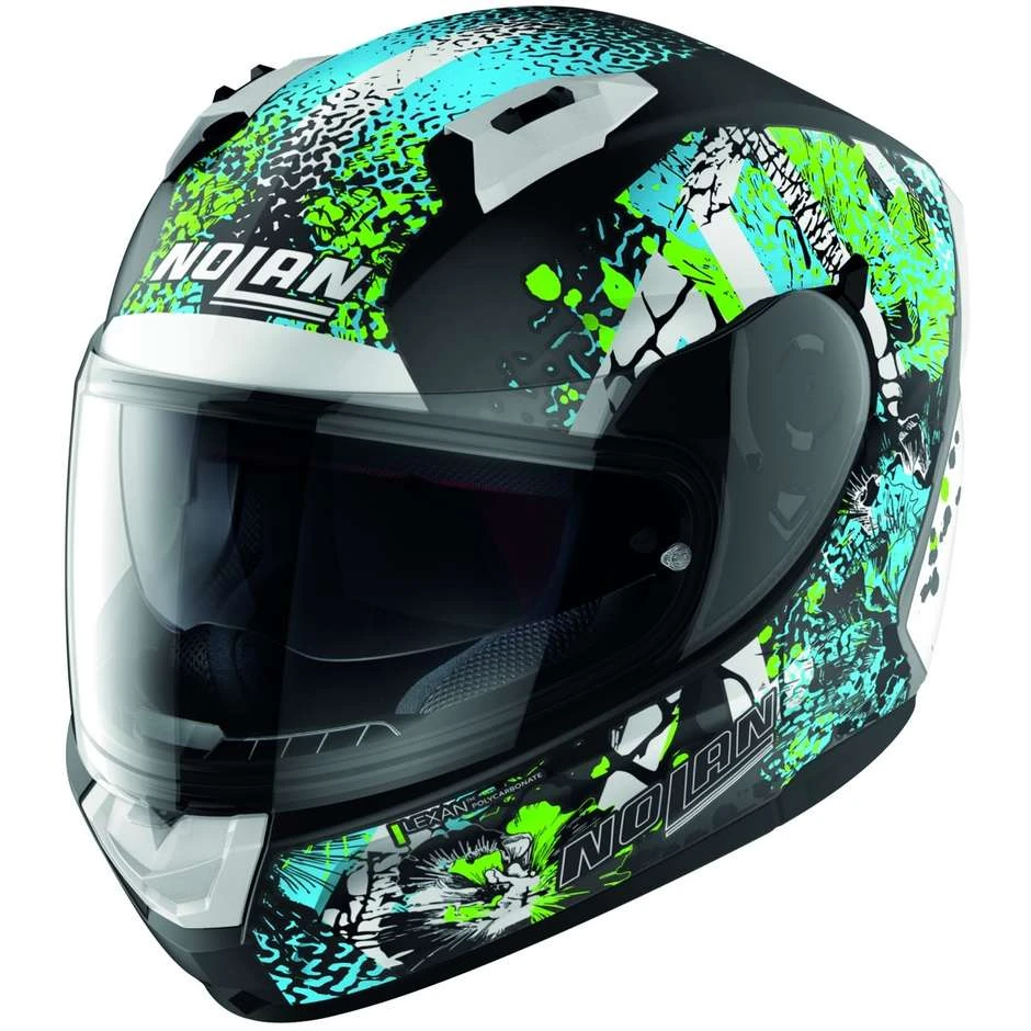 Integral Motorradhelm Nolan N60.6 EUFOR 030 Matt Blau