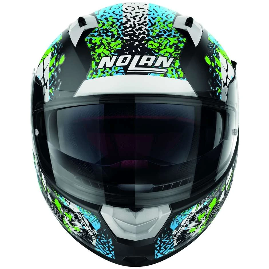 Integral Motorradhelm Nolan N60.6 EUFOR 030 Matt Blau – Bild 2