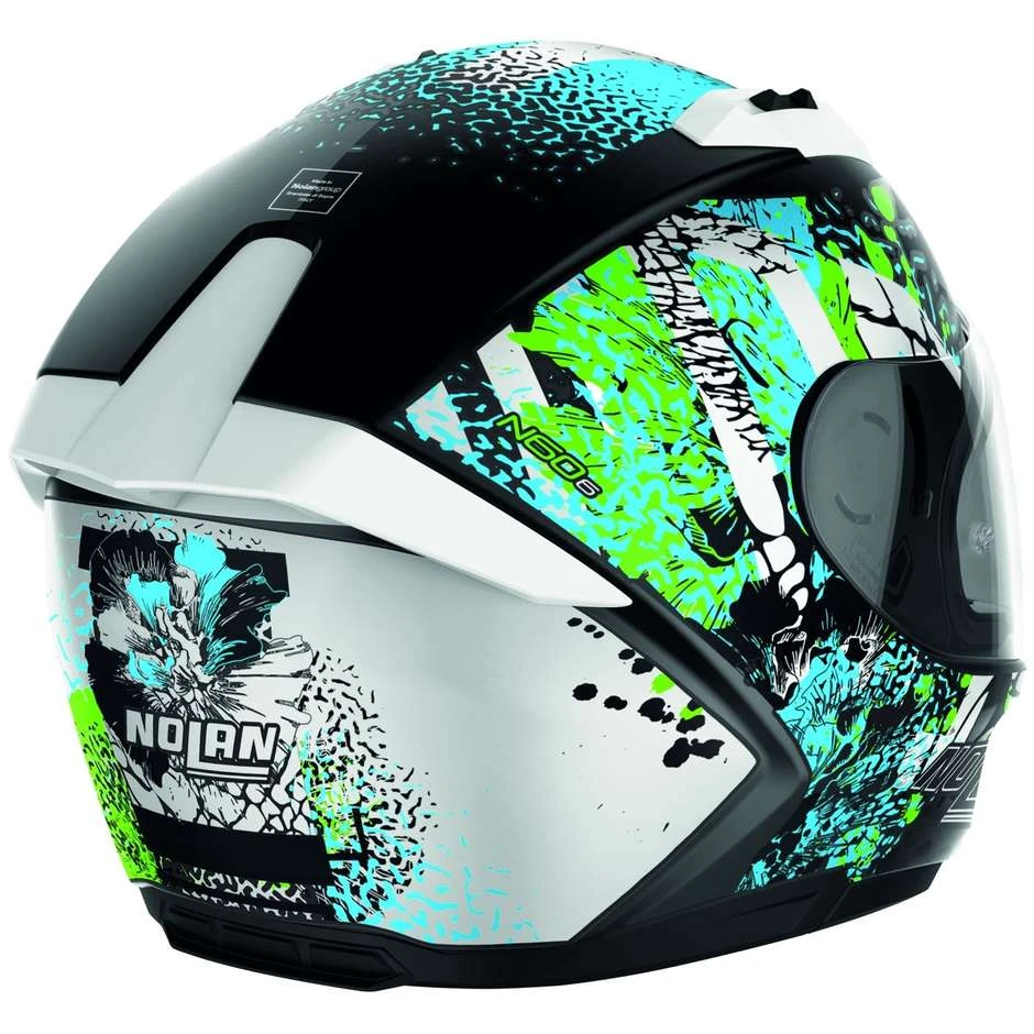 Integral Motorradhelm Nolan N60.6 EUFOR 030 Matt Blau – Bild 4