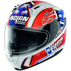 Integral Motorradhelm Nolan N60.6 GEMINI REPLICA 050 C. Stoner Glossy White