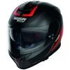 Integral Motorradhelm Nolan N80.8 STAPLE N-Com 054 Matt Schwarz Rot