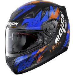 Integrierter Motorradhelm Nolan N60.5 BOUNTY 078 Matt Schwarz Blau