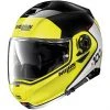 Modularer Motorradhelm P / J-geprüft Nolan N100.5 Plus DISTINCTIVE N-Com 028 Glossy Black Yellow
