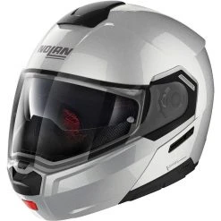 Modularer Motorradhelm P / J Nolan N90.3 SPEZIAL N-Com 011 Salz Silber Zulassung