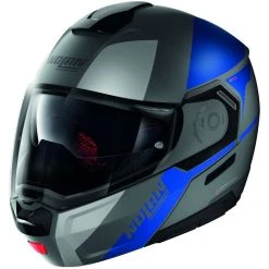 Modularer Motorradhelm P / J Nolan N90.3 Zulassung WILCO N-Com 027 Lava Blue Opaque
