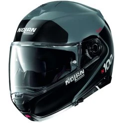 Modularer Motorradhelm P/J Zulassung Nolan N100.5 PLUS DISTINCTIVE 049 N-Com Schiefergrau