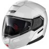 Modularer Motorradhelm P / J-Zulassung Nolan N90.3 CLASSIC N-Com 005 Weißmetall