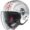 Motorradhelm Jet Nolan N21 VISIER GETAWAY 060 Weißmetall
