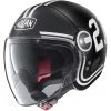 Motorradhelm Jet Nolan N21 Visier QUATERBACK 082 Matt Black