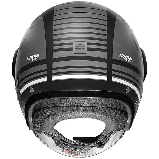 Motorradhelm Jet Nolan N21 VISIER RUNABOUT 056 Matt Schwarz – Bild 2