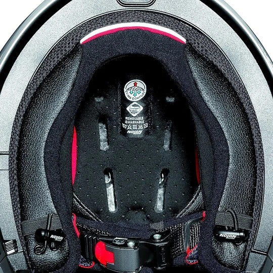 Nolan N70.2 ON-OFF Crossover Motorradhelm GT Spezial N-Com 015 Pure White – Bild 3